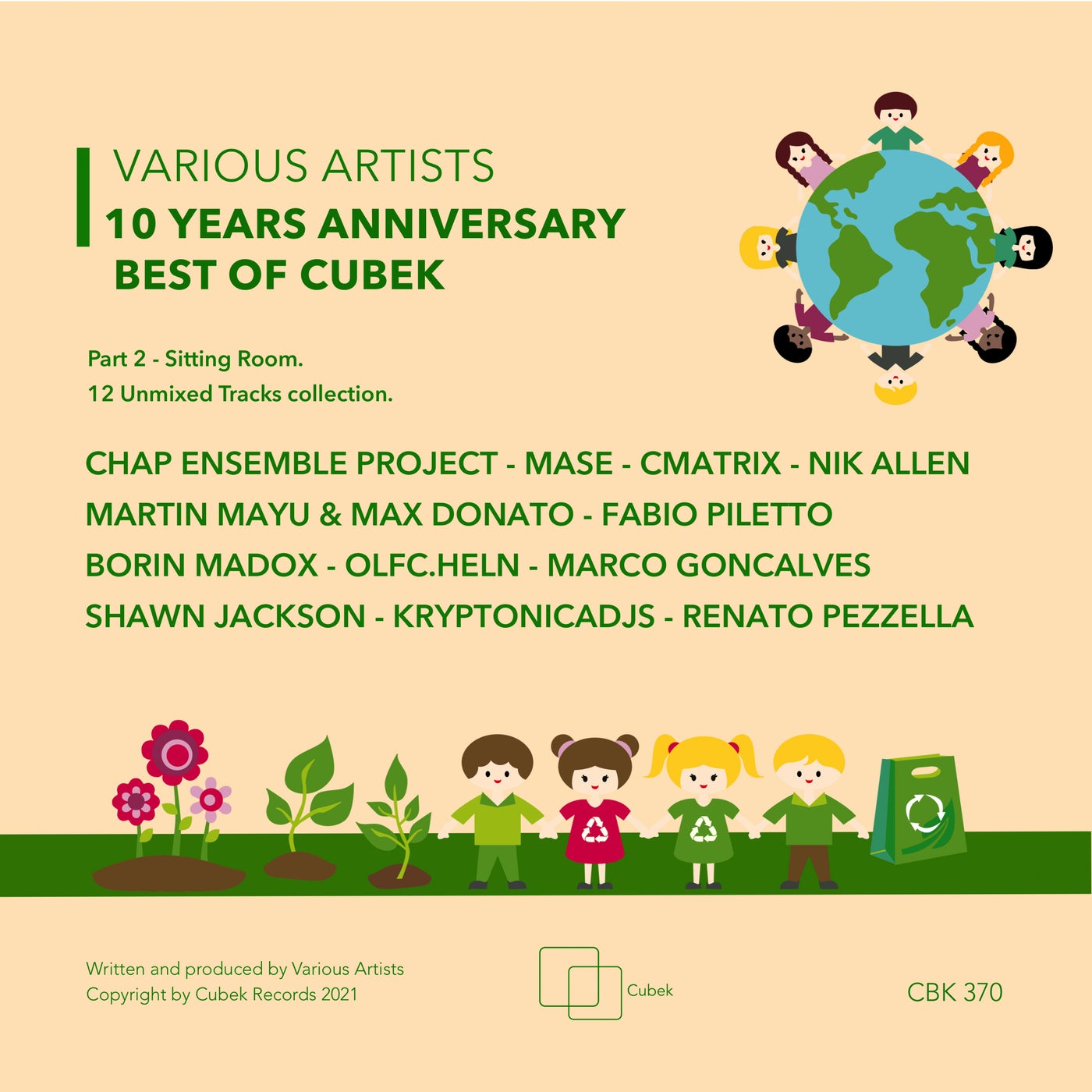 VA - 10 Years Anniversary Best Of Cubek Pt. 2 (Sitting Room) [CBK370]